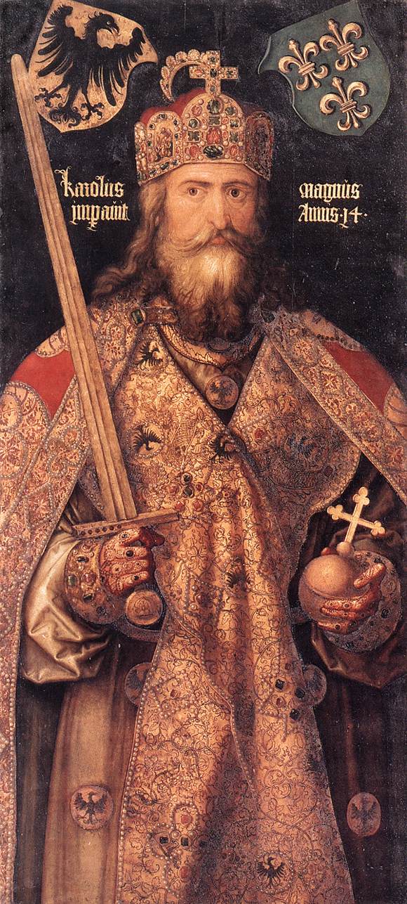 Albrecht Dürer’s later portrait of Charlemagne
