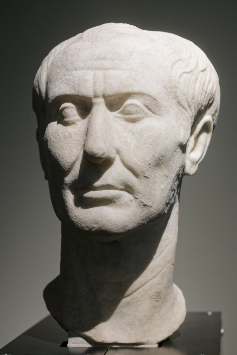 The Tusculum portrait, often identified as a lifetime portrait of Julius Caesar